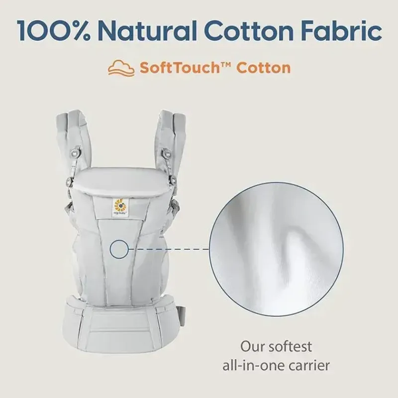 ergobaby__omni_dream_carr_SKUee901Y8m_2.webp Ergobaby - Omni Dream Carry Positions All Carry Positions SoftTouch Cotton Baby Carrier, Natural Dots Outlet