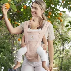 Ergobaby - Porta-bebês Alta Assento Quadril, Quartzo Rosa Online