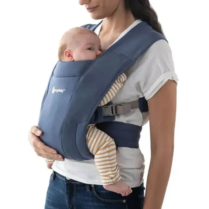 ergobaby__portanascidos_e_SKUthlWVxEA_0.webp Ergobaby - Porta-nascidos Embrace Knit - Soft Navy Fashion