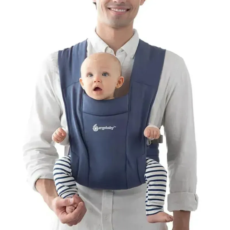 ergobaby__portanascidos_e_SKUthlWVxEA_1.webp Ergobaby - Porta-nascidos Embrace Knit - Soft Navy Fashion