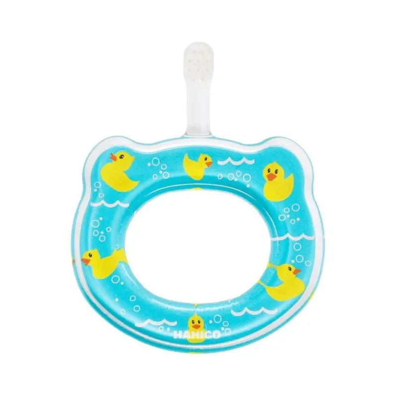 escova_de_dentes_de_beb_h_SKUU53fmJYH_0.webp Hamico Escova de dentes de bebê patos de borracha Clearance