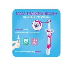 Mam Escova de dentes de treinamento 5+M - Rosa Online