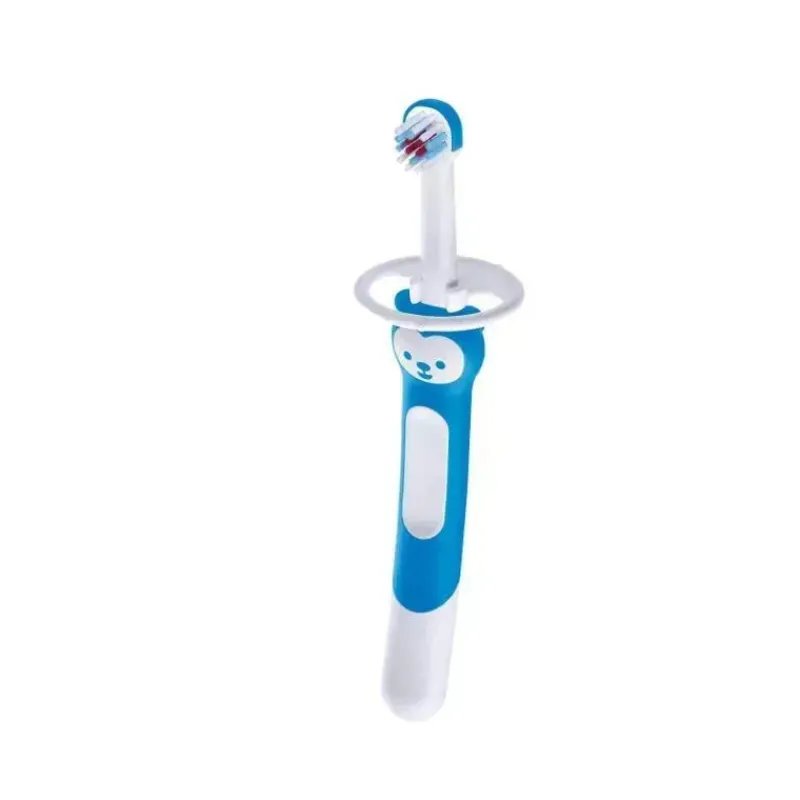 escova_de_dentes_de_trein_SKUwSXVUUhl_0.webp Mam Escova de dentes de treinamento 5+M - Azul New