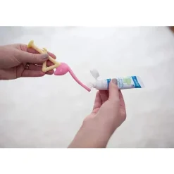 Dr. Brown's Escova de dentes infantil do Dr. Brown, Flamingo Clearance