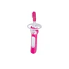 Mam Escova de dentes massageadora 3+ meses, limpador de gengiva e massageador - rosa Best