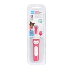 Mam Escova de dentes massageadora 3+ meses, limpador de gengiva e massageador - rosa Best