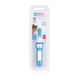Mam Escova de dentes massageadora 3+ meses, limpador de gengiva e massageador - azul Outlet