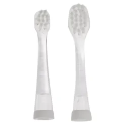 Bbluv Escova de dentes sônica de 2 estágios Sonik para bebês e crianças pequenas, branca/acqua New