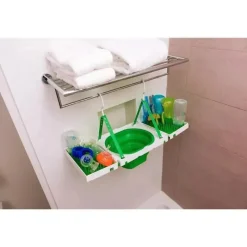SinkBoss Estante de Secagem Portátil , VerdeBranco Best