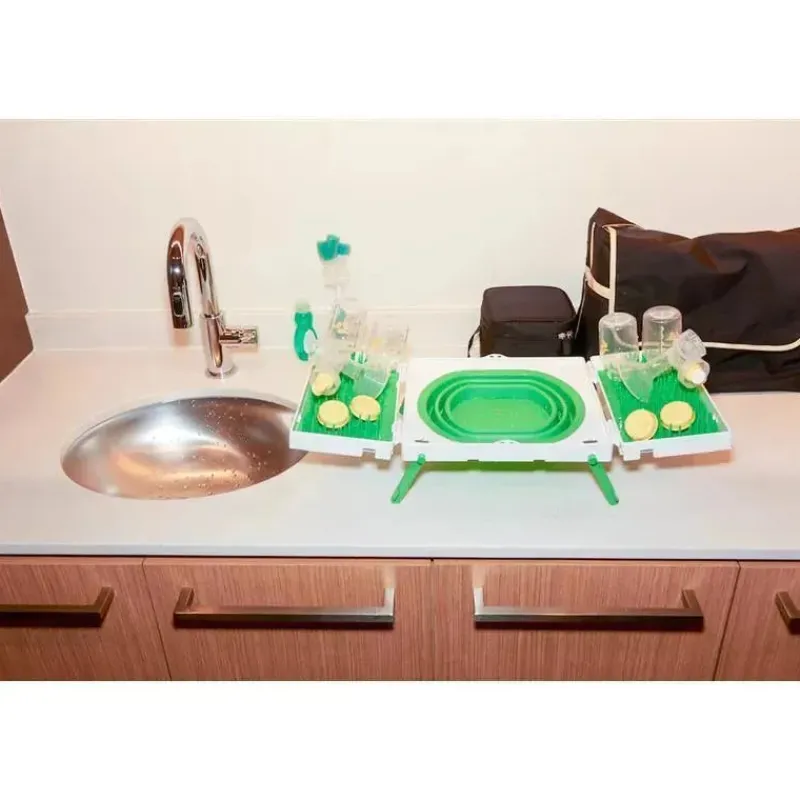 estante_de_secagem_portti_SKUCJxrGUVn_18.webp SinkBoss Estante de Secagem Portátil , VerdeBranco Best
