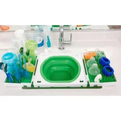 SinkBoss Estante de Secagem Portátil , VerdeBranco Best