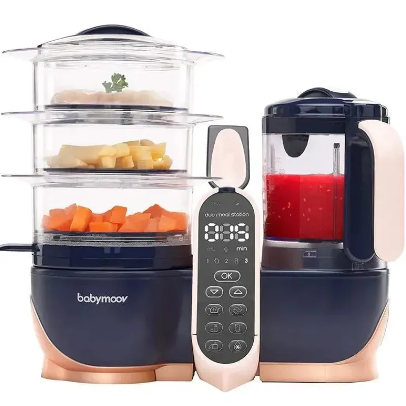 estao_de_refeies_babymoov_SKUY9rX4aY1_0.webp Babymoov Estação de refeições Duo XL | Processador de alimentos 6 em 1 com vapor, liquidificador multi-velocidade, aquecedor, descongelador e esterilizador Discount