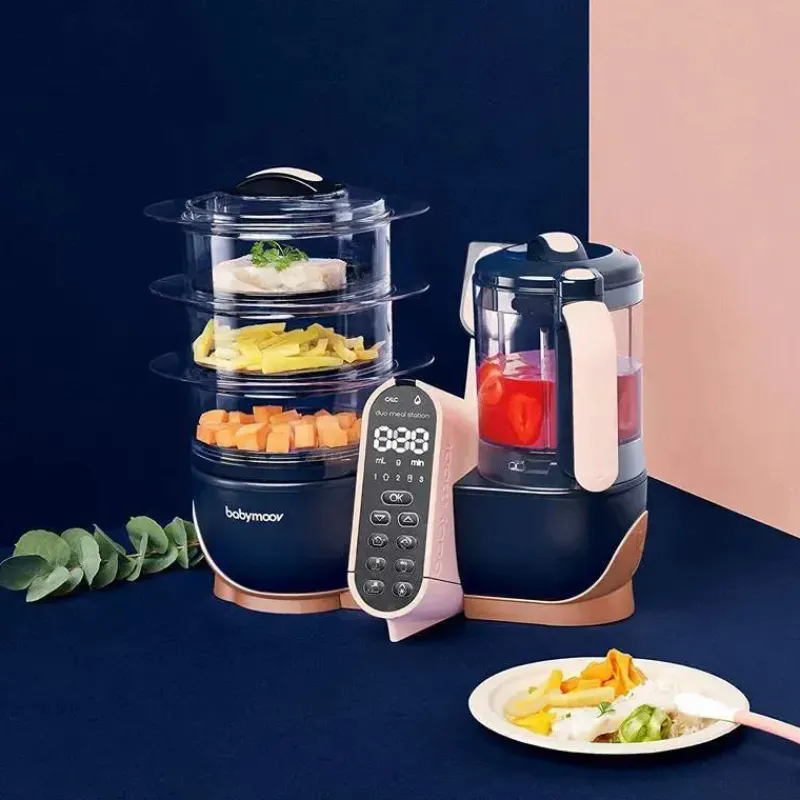 estao_de_refeies_babymoov_SKUY9rX4aY1_1.webp Babymoov Estação de refeições Duo XL | Processador de alimentos 6 em 1 com vapor, liquidificador multi-velocidade, aquecedor, descongelador e esterilizador Discount