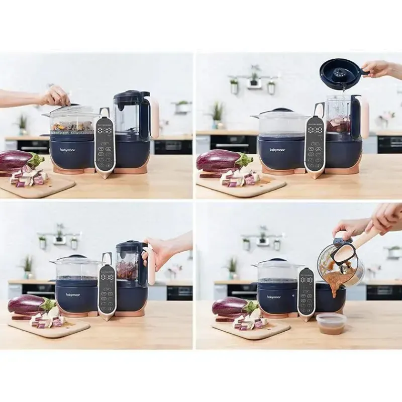 estao_de_refeies_babymoov_SKUY9rX4aY1_2.webp Babymoov Estação de refeições Duo XL | Processador de alimentos 6 em 1 com vapor, liquidificador multi-velocidade, aquecedor, descongelador e esterilizador Discount