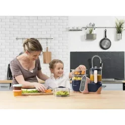 Babymoov Estação de refeições Duo XL | Processador de alimentos 6 em 1 com vapor, liquidificador multi-velocidade, aquecedor, descongelador e esterilizador Discount