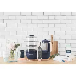 Babymoov Estação de refeições Duo XL | Processador de alimentos 6 em 1 com vapor, liquidificador multi-velocidade, aquecedor, descongelador e esterilizador Discount