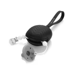 Ali + Oli Estojo de chupeta de silicone Ali+Oli (preto) Clearance