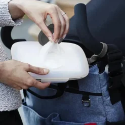 Skip Hop Estojo de lenços umedecidos Grab & Go Snug Seal, cinza Discount