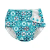 Iplay eu jogo fralda de maiô absorvente reutilizável Snap, Aqua Nautical New