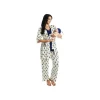 Everly Grey – Conjunto de calças PJ de maternidade e enfermagem 3Pk Analise para mamãe, azul marinho Sale