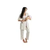 Everly Grey - Conjunto de calças PJ de maternidade e enfermagem 3Pk Analise para mamãe, Bali Sale