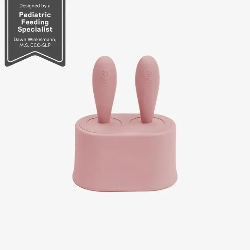 ezpz__conjunto_de_moldes__SKUdfhayWsB_0.webp ezpz - conjunto de moldes de picolé minúsculos com varinhas, blush rosa Fashion