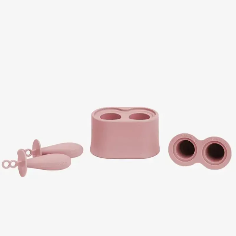 ezpz__conjunto_de_moldes__SKUdfhayWsB_2.webp ezpz - conjunto de moldes de picolé minúsculos com varinhas, blush rosa Fashion