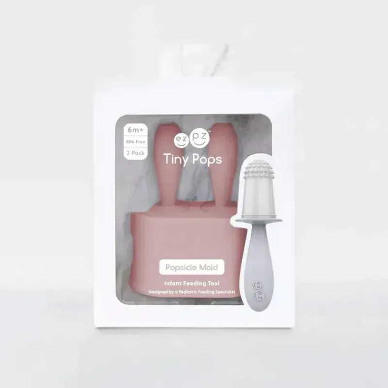 ezpz__conjunto_de_moldes__SKUdfhayWsB_3.webp ezpz - conjunto de moldes de picolé minúsculos com varinhas, blush rosa Fashion