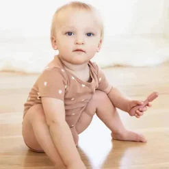 ezpz - Escova de dentes Baby-Led™ + Depressor de língua sensorial Pacote duplo, blush Clearance