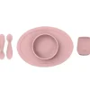 ezpz - First Foods Set, Blush Fashion