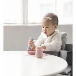 ezpz - First Foods Set, Blush Fashion