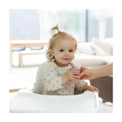 ezpz - Mini Copo + Sistema de Treinamento de Palha, Blush Fashion