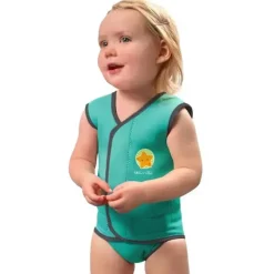 Bbluv Fato de neoprene para bebé Wräp - Aqua New