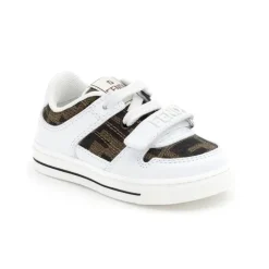 Fendi Baby - Babylace Up Velcro Ff Detailed Sneakers Online