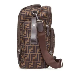 Fendi Baby - Bolsa de fraldas Zip-Up FF com logotipo Best