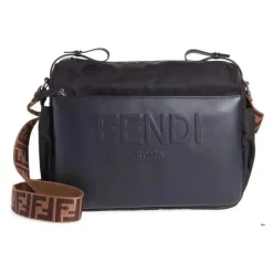 Fendi Baby - Bolsa de fraldas e trocador preto Best