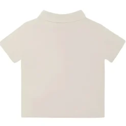 Fendi Baby - Polo Bege para Bebê em Jersey de Algodão com Bolso no Peito Clearance