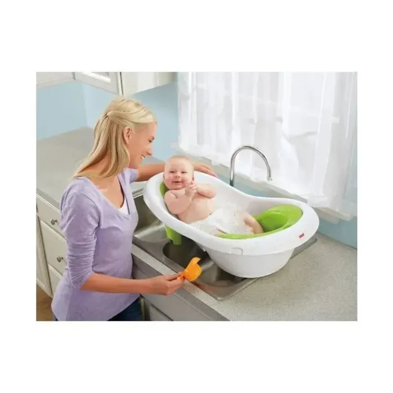 fisher_price__banheira_pa_SKUbsGfSwsE_4.webp Fisher-Price Fisher Price - Banheira para bebê 4 em 1 Sling 'N Seat Hot