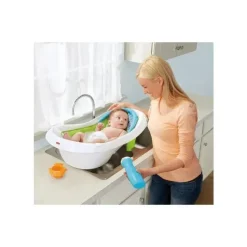 Fisher-Price Fisher Price - Banheira para bebê 4 em 1 Sling 'N Seat Hot