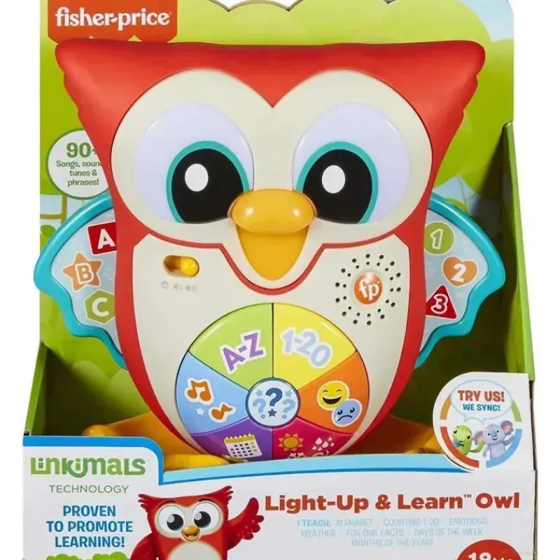 fisher_price__brinquedo_d_SKUa3ohGbeQ_5.webp Fisher-Price Fisher Price - Brinquedo de aprendizagem para crianças Linkimals Acende e aprende coruja com luzes interativas e música Hot