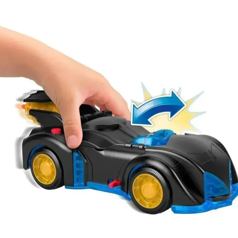fisher_price__imaginext_d_SKU3RwURiCT_1.webp Fisher-Price Fisher Price - Imaginext Dc Super Friends Batman Toys Shake & Spin Batmóvel com figura articulada New