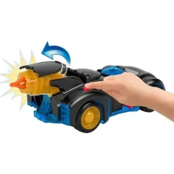 Fisher-Price Fisher Price - Imaginext Dc Super Friends Batman Toys Shake & Spin Batmóvel com figura articulada New