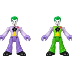 Fisher-Price Fisher Price - Imaginext DC Super Friends Batman Toy The Joker Funhouse Playset Trocadores de cores com 2 figuras Sale