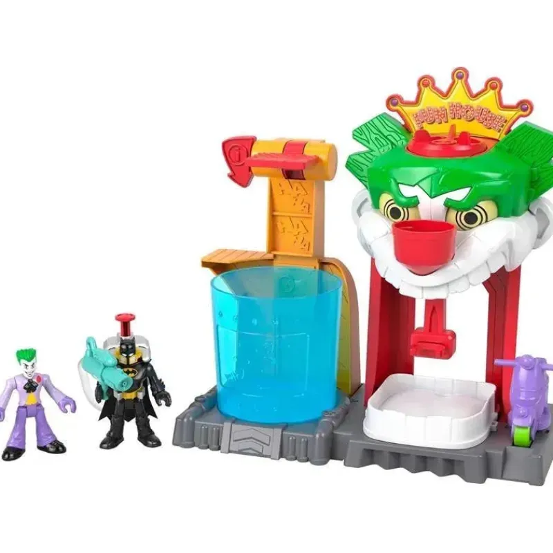 fisher_price__imaginext_d_SKUJjZb8UPi_5.webp Fisher-Price Fisher Price - Imaginext DC Super Friends Batman Toy The Joker Funhouse Playset Trocadores de cores com 2 figuras Sale