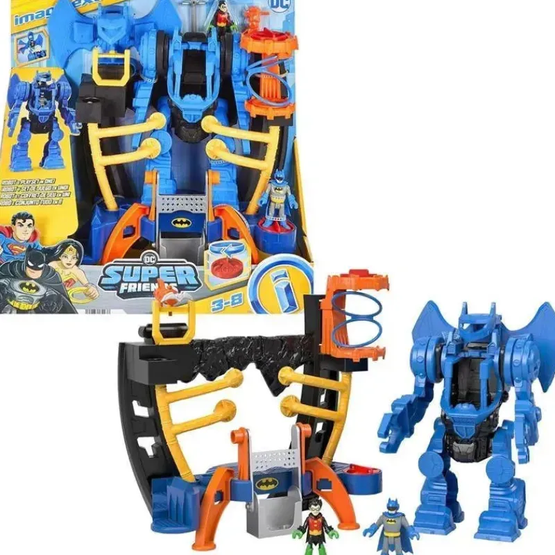 fisher_price__imaginext_d_SKUWGStJ3vx_0.webp Fisher-Price Fisher Price - ?Imaginext DC Super Friends Batman Playset, Robo Command Center com figuras de Batman e Robin Best