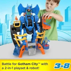 Fisher-Price Fisher Price - ?Imaginext DC Super Friends Batman Playset, Robo Command Center com figuras de Batman e Robin Best