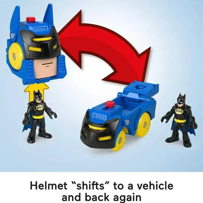 fisher_price__imaginext_d_SKUoYRFgpvL_2.webp Fisher-Price Fisher Price - Imaginext DC Super Friends Batman Toys Head Shifters Figure & Batmobile Vehicle Set Outlet