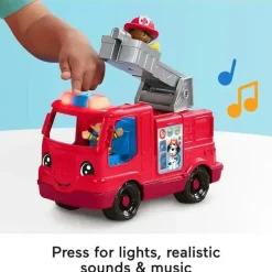Fisher-Price Fisher Price - Large Vehicle Fire Truck Outlet
