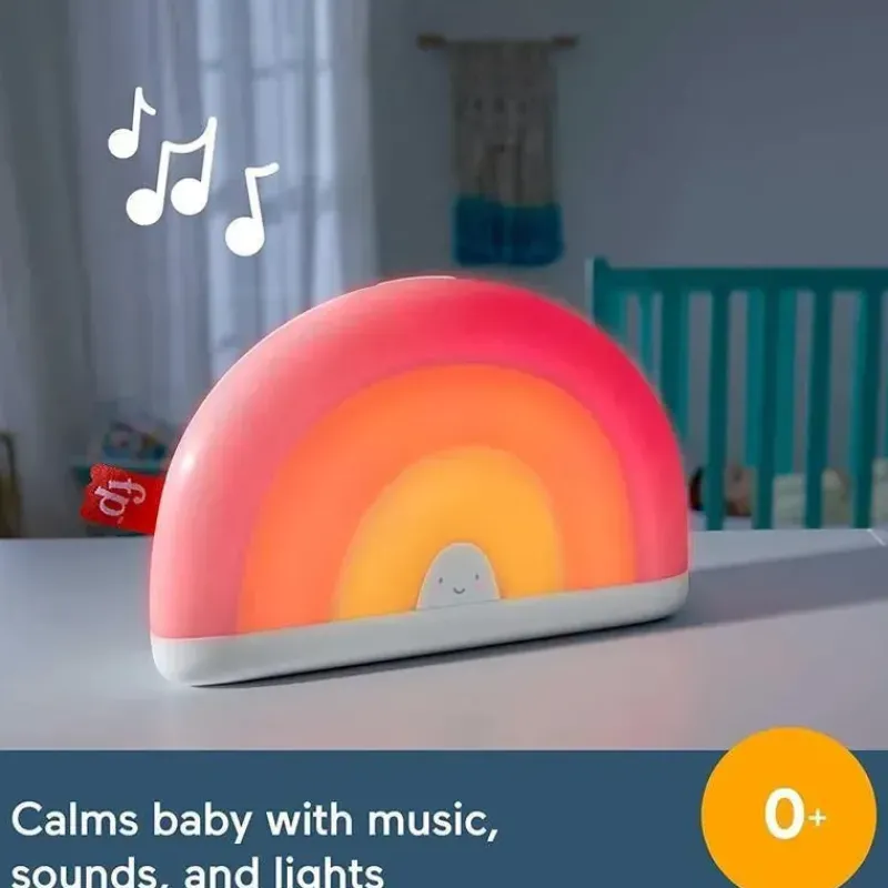 fisher_price__mquina_de_s_SKUdYgNEVjK_1.webp Fisher-Price Fisher Price - Máquina de som acalma e ilumina o arco-íris com luzes Best