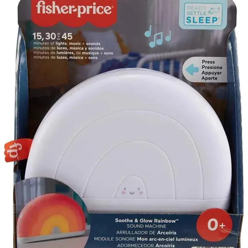 fisher_price__mquina_de_s_SKUdYgNEVjK_5.webp Fisher-Price Fisher Price - Máquina de som acalma e ilumina o arco-íris com luzes Best